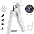 Pet Nail Clippers LED light with nail file